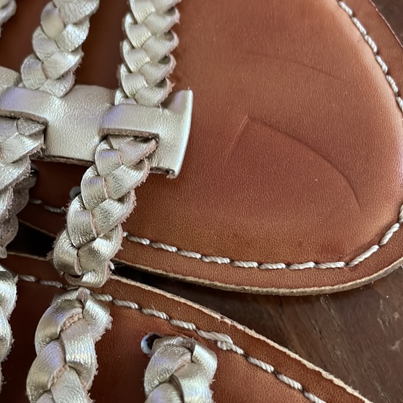 Gap gold gladiator style sandals (sz 8) - Picture 4 of 9